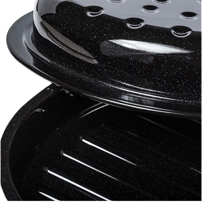 Big5 Enamel Roaster Oval Covered